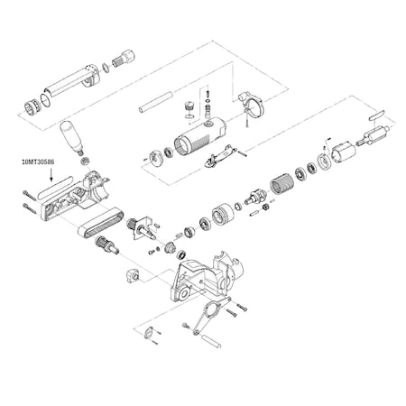 Monti Bristle Blaster Plastic Label 10MT30586